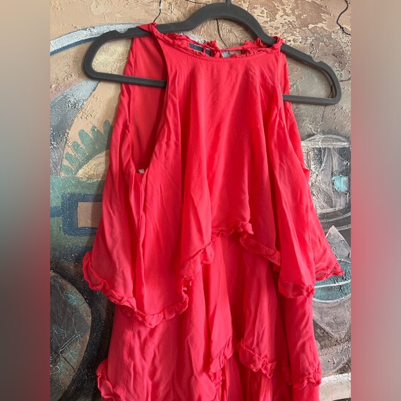 Evernew Pink Tiered Mini Dress - Picture 5 of 9